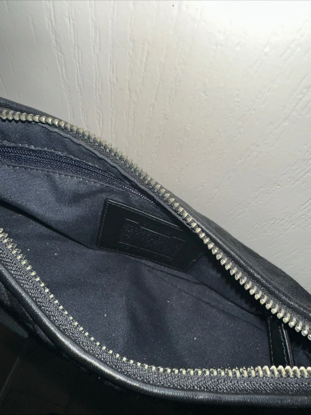 Coach Black Signature Jacquard Shoulder Bag